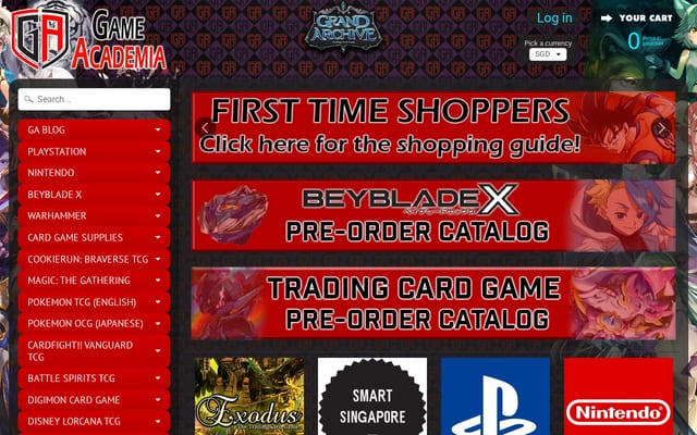 Screenshot of game-academia.com