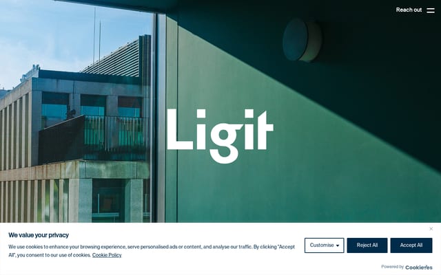 Screenshot of ligit.com