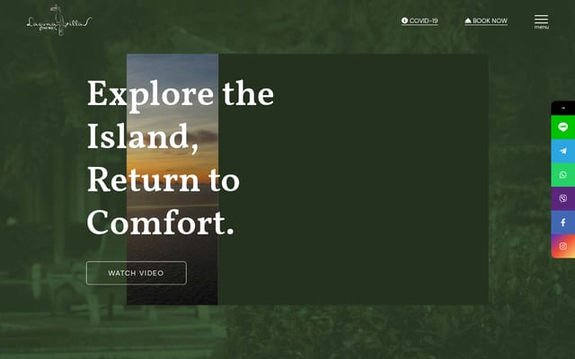 Screenshot of lagunavillasyaonoi.com