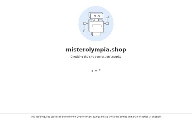 Screenshot of misterolympia.shop