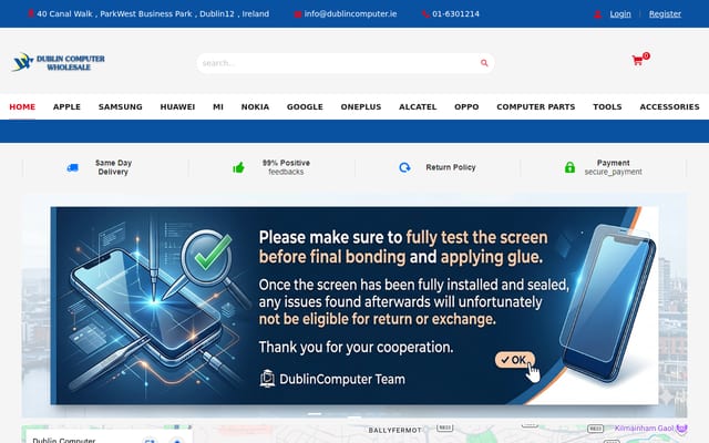 Screenshot of dublincomputer.ie