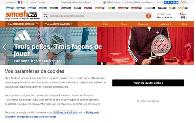 Screenshot of smashinn.com