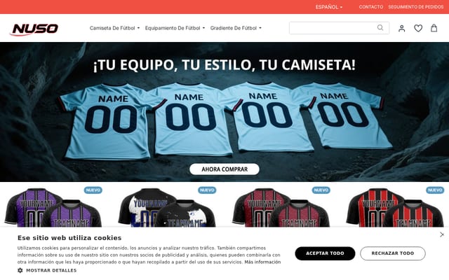 Screenshot of nuso.es