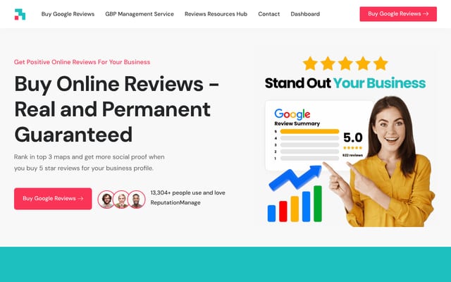 Screenshot of reputationmanage.co