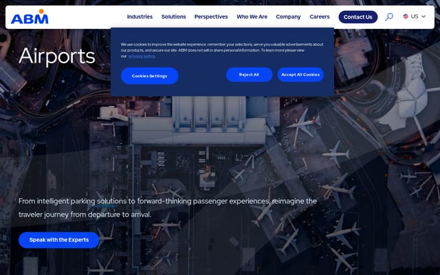 Screenshot of airservcorp.com