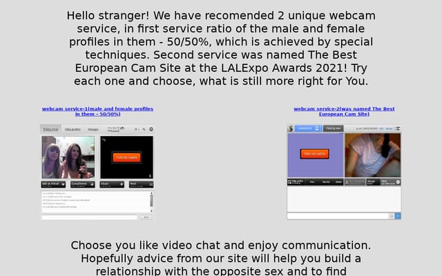 Screenshot of 2cams.org