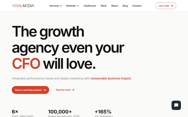 Screenshot of arsnlmedia.com