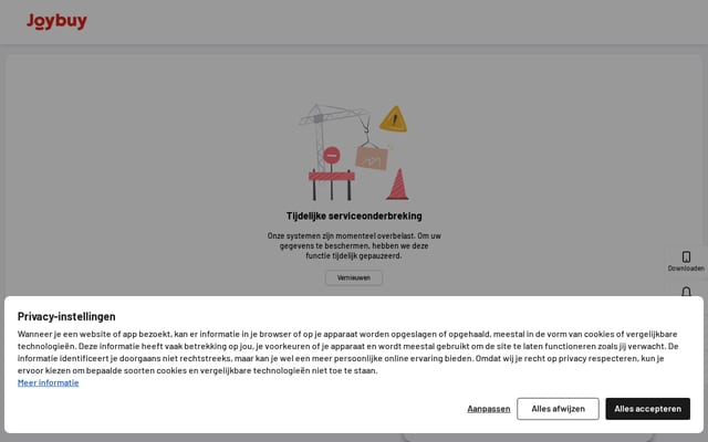Screenshot of joybuy.nl