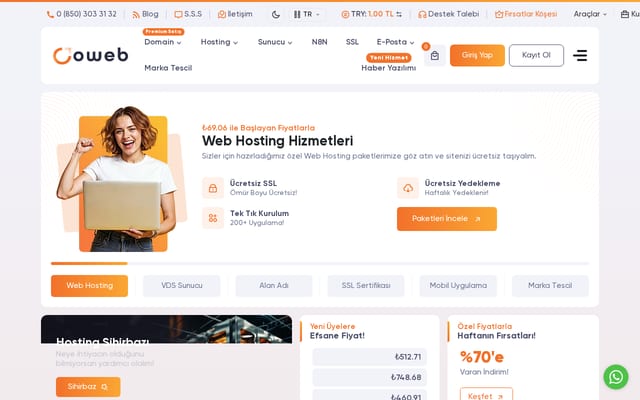Screenshot of odeaweb.com
