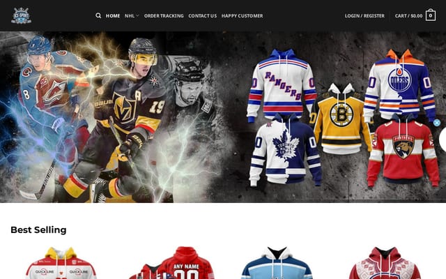 Screenshot of ice-hoodie.com