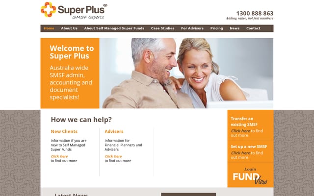 Screenshot of superplus.com.au