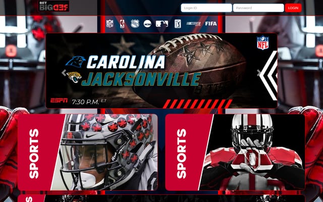 Screenshot of betbigred.com