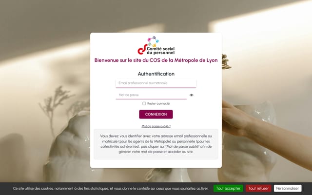 Screenshot of cosmely.fr