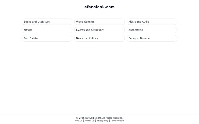 Screenshot of ofansleak.com