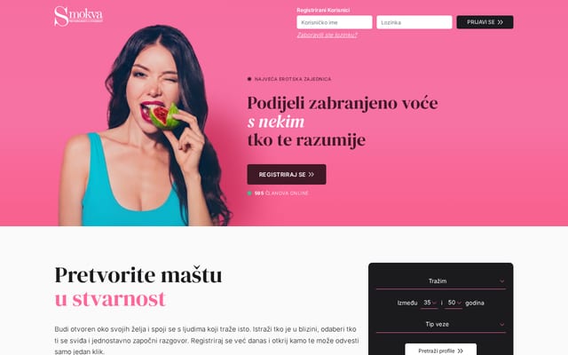 Screenshot of smokva.com