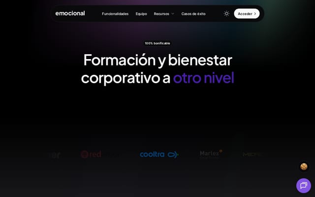 Screenshot of emocional.com