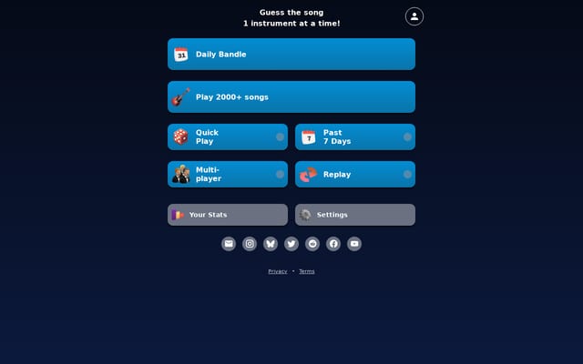 Screenshot of bandle.app