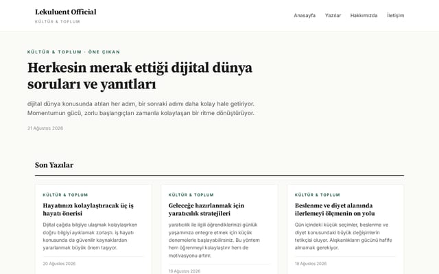 Screenshot of lekuluent-official.site