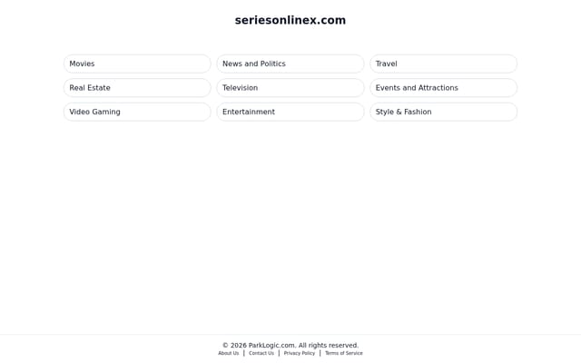 Screenshot of seriesonlinex.com