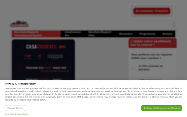 Screenshot of casacourses.com