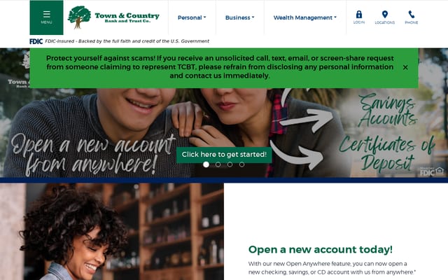Screenshot of mytcbt.com