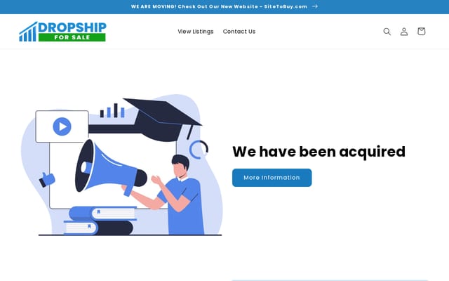 Screenshot of dropshipforsale.com