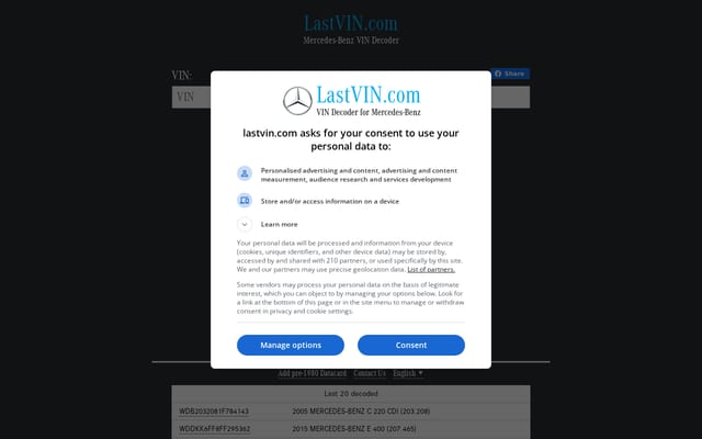 Screenshot of datamb.com