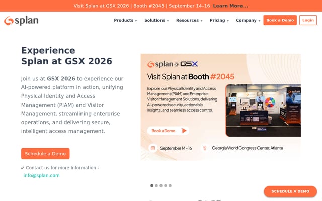 Screenshot of splan.com