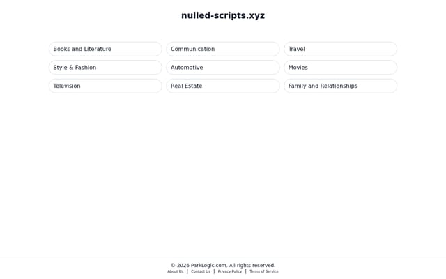 Screenshot of nulled-scripts.xyz