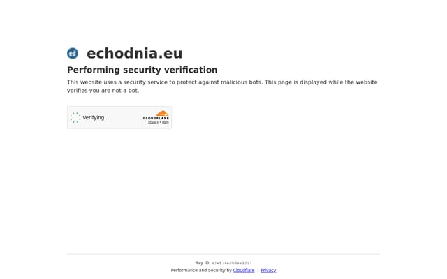 Screenshot of echodnia.eu