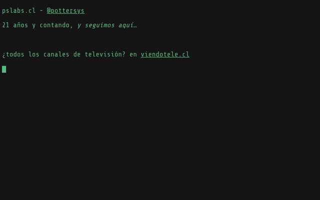 Screenshot of pslabs.cl