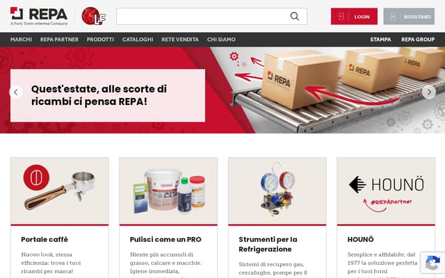 Screenshot of lfricambi724.it