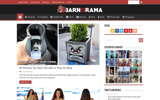 Screenshot of barnorama.com