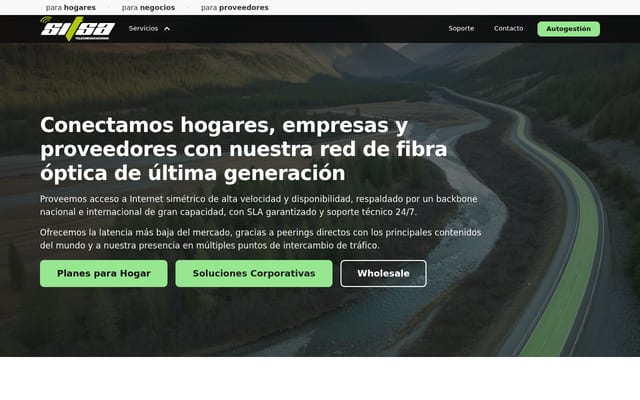 Screenshot of sitsa.com.ar