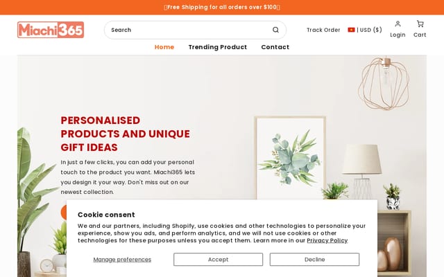 Screenshot of 365dekor.shop