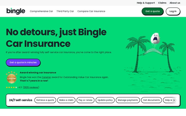 Screenshot of bingle.com.au