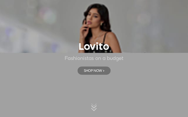 Screenshot of lovito.com