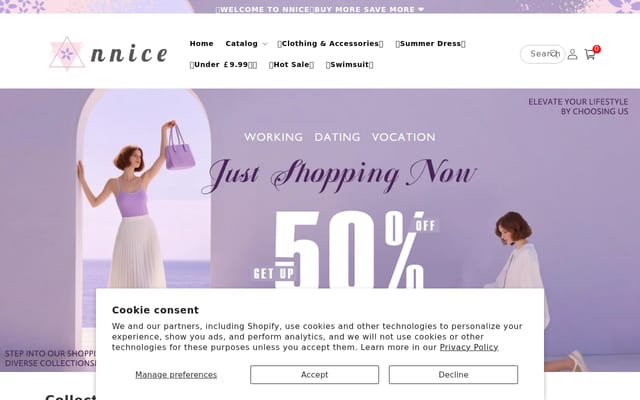 Screenshot of nnice.uk