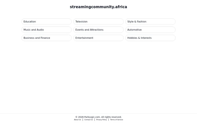 Screenshot of streamingcommunity.africa