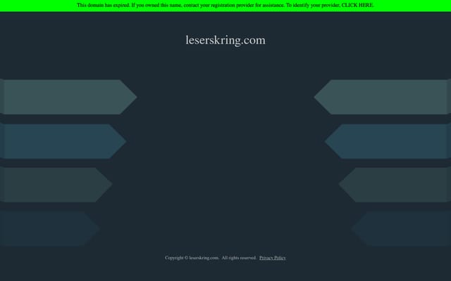 Screenshot of leserskring.com
