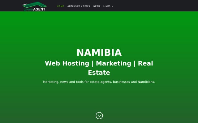 Screenshot of greenagent.co
