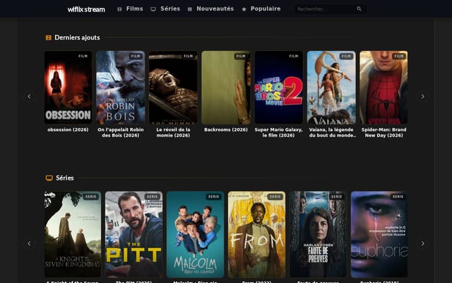Screenshot of wiflix-stream.fr