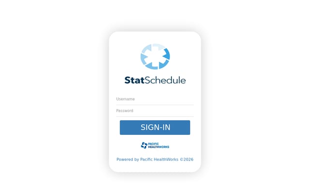 Screenshot of statschedule.com