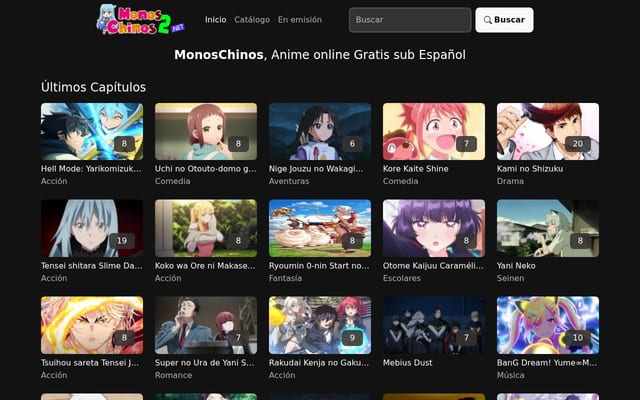 Screenshot of monoschinos2.net