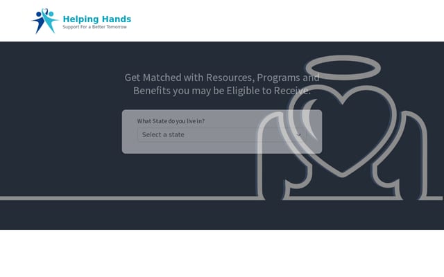 Screenshot of helpinghandsact.com