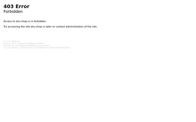 Screenshot of dns-shop.ru