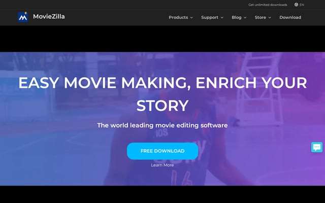 Screenshot of movie-zilla.org
