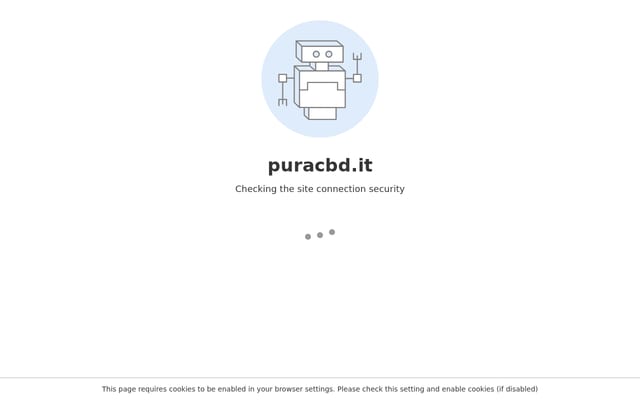 Screenshot of puracbd.it