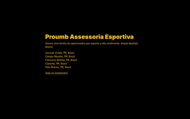Screenshot of proumb.com.br