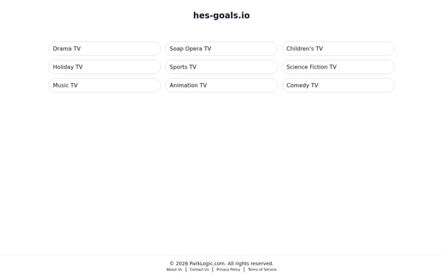 Screenshot of hes-goals.io